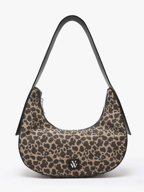 Sac PortÃ© Ã©paule Leopard Polyester Vanessa wu Multicolore leopard MA0131