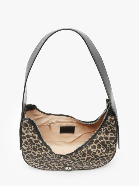 Sac PortÃ© Ã©paule Leopard Polyester Vanessa wu Multicolore leopard MA0131 vue secondaire 3