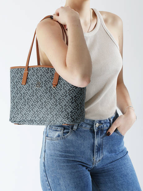 Sac PortÃ© Ã©paule Th Monoplay Tommy hilfiger Bleu th monoplay AW17415 vue secondaire 1