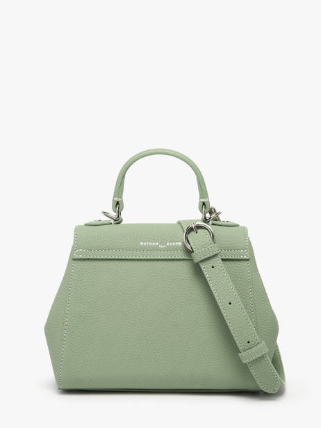 Sac PortÃ© Main Yumi Cuir Nathan baume Vert ginkgo 4 vue secondaire 4