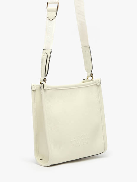 Sac Bandoulière Jour Cuir Lancel Blanc jour A13172 vue secondaire 2