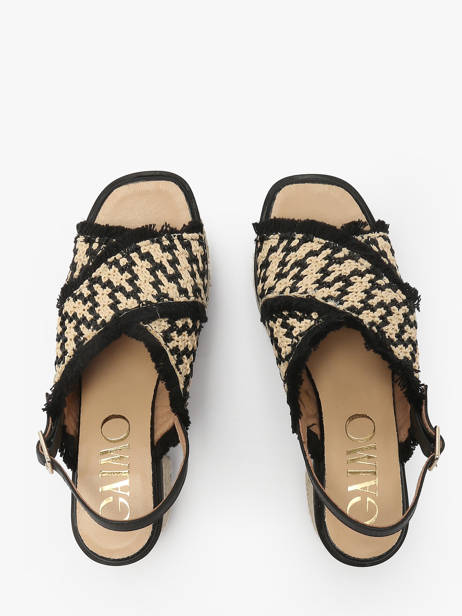 Sandales Ã  Talon Cocoa Gaimo Noir women COCOA vue secondaire 3
