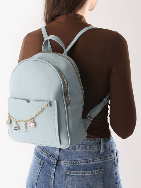 Backpack Torrow Blue girly TGIR01 other view 1