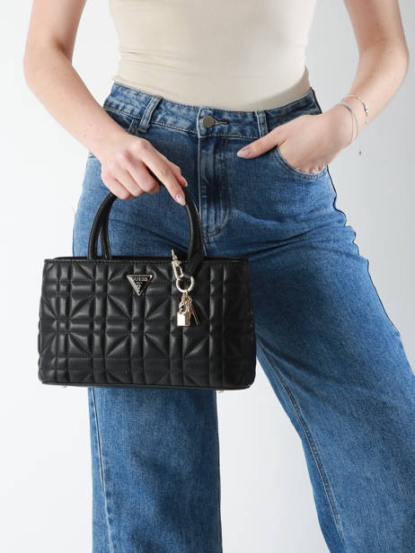 Sac BandouliÃ¨re Edita Guess Noir edita QG962506 vue secondaire 1