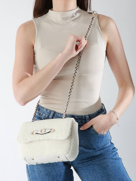 Sac BandouliÃ¨re Murielle Guess Blanc murielle WG953221 vue secondaire 1