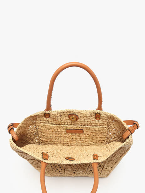 Sac PortÃ© Ã©paule Raphia Gerard darel Beige raphia DBS67454 vue secondaire 3