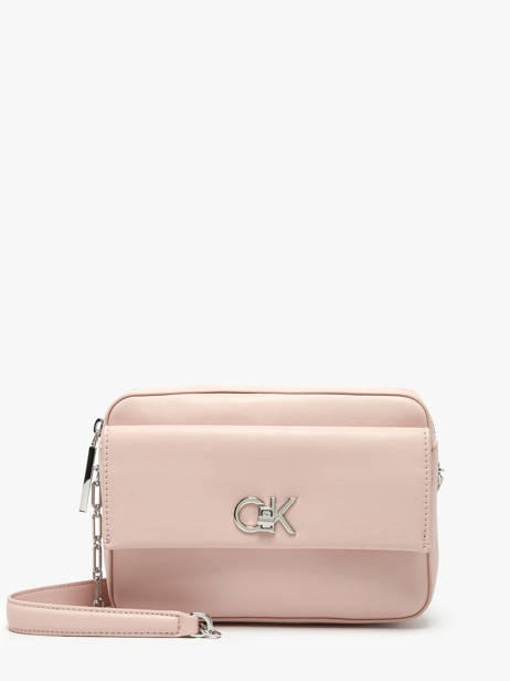Sac BandouliÃ¨re Ck Pocket Polyester RecyclÃ© Calvin klein jeans Rose ck pocket K613089
