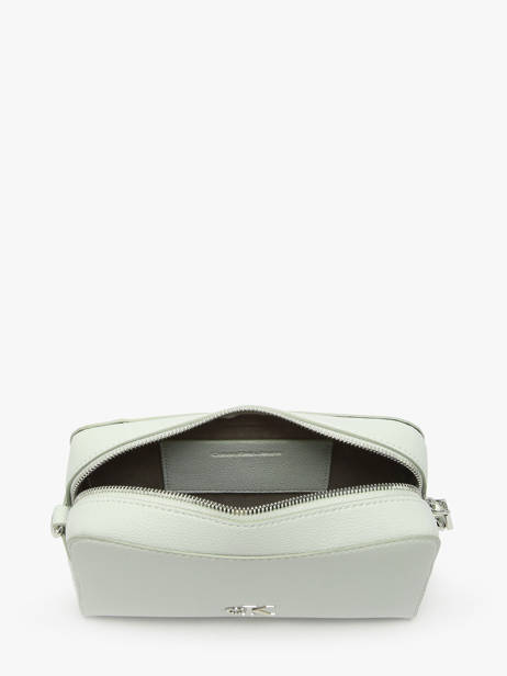 Sac BandouliÃ¨re Minimal Mono Polyester RecyclÃ© Calvin klein jeans Vert minimal mono 4K3162G vue secondaire 3