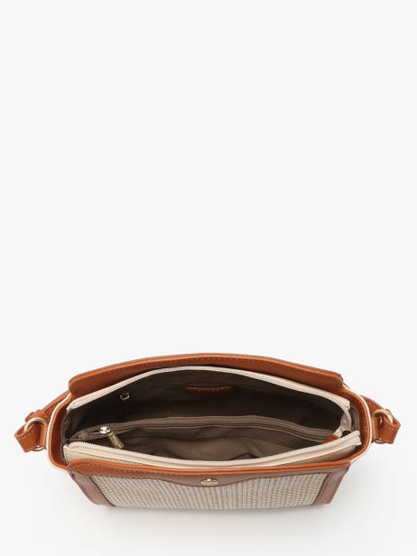 Sac BandouliÃ¨re Judy Hexagona Beige judy 6520143 vue secondaire 3