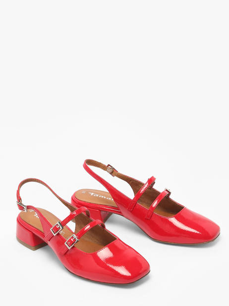Ballerines Ã  Talon Tamaris Rouge women 44 vue secondaire 2