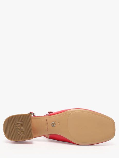 Ballerines Ã  Talon Tamaris Rouge women 44 vue secondaire 5