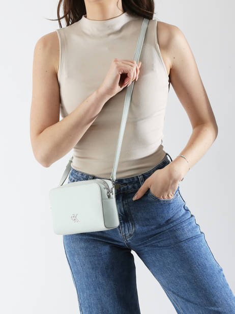 Sac BandouliÃ¨re Minimal Mono Polyester RecyclÃ© Calvin klein jeans Vert minimal mono 4K3162G vue secondaire 1