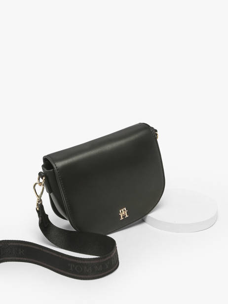 Sac BandouliÃ¨re Th Logotape Tommy hilfiger Noir th logotape AW17184 vue secondaire 2
