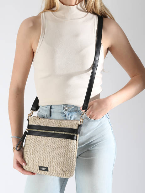 Sac BandouliÃ¨re St Tropez David jones Noir st tropez CM7537 vue secondaire 1
