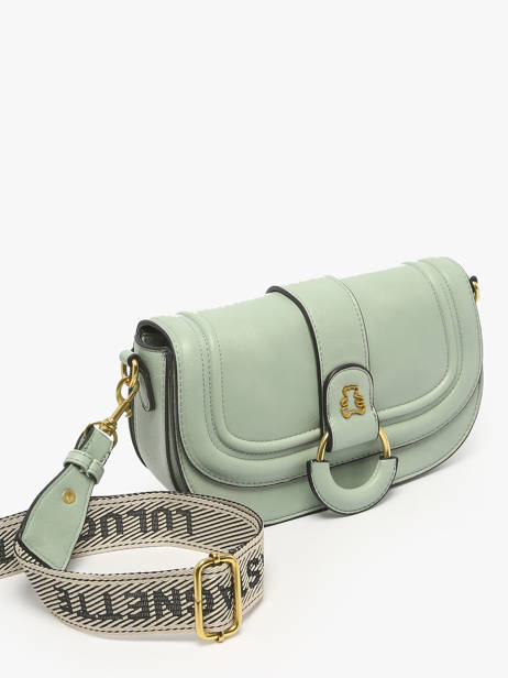 Sac BandouliÃ¨re Anneau Lulu castagnette Vert anneau YSABELLA vue secondaire 2