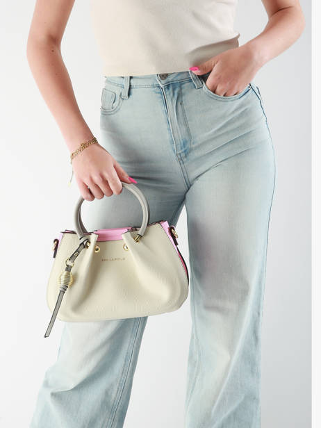 Sac BandouliÃ¨re Gretel Ted lapidus Beige gretel TLAU8923 vue secondaire 1