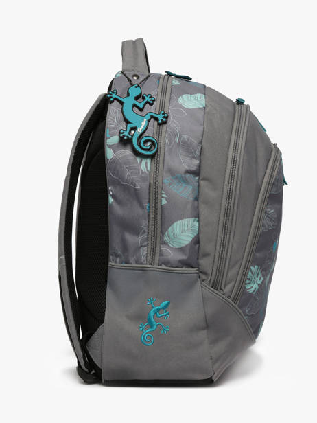 Sac Ã  Dos 2 Compartiments Cameleon Gris actual PBBASD45 vue secondaire 2