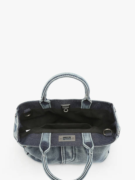 Sac Bandoulière Jean Miniprix Bleu jean M25260 vue secondaire 2