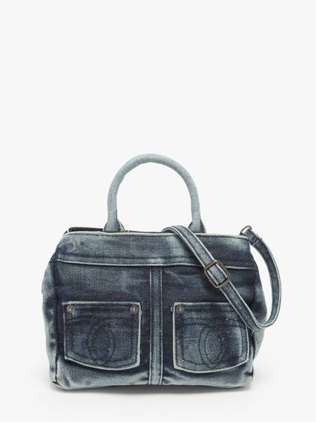 Sac Bandoulière Jean Miniprix Bleu jean M25260 vue secondaire 3