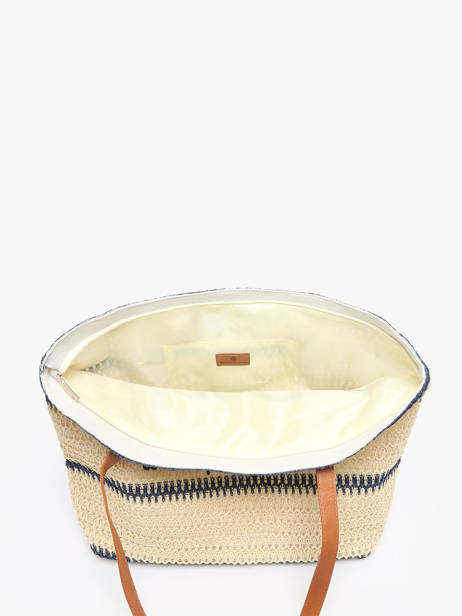 Sac PortÃ© Ã©paule Cabas Polyester Gerard pasquier Bleu cabas P25022 vue secondaire 3