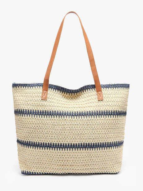 Sac PortÃ© Ã©paule Cabas Polyester Gerard pasquier Bleu cabas P25022 vue secondaire 4