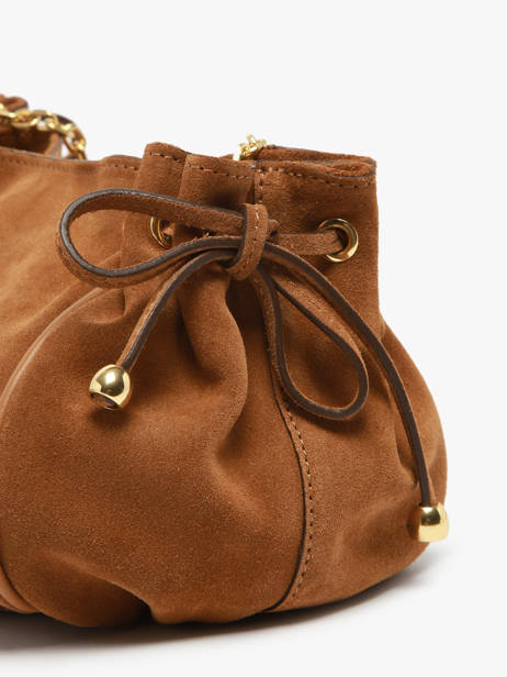 Sac Bandoulière Premium Cuir Gerard darel Marron premium DBS07400 vue secondaire 5