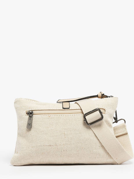 Sac Bandoulière Mix Leopard Coton Miniprix Beige mix leopard 6213 vue secondaire 3
