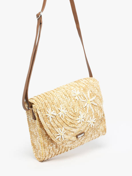 Sac Bandoulière Koa Les tropeziennes Beige koa TZ04 vue secondaire 2