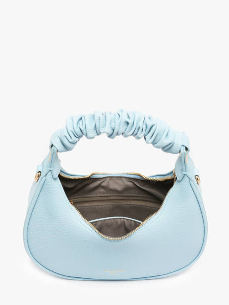 Sac BandouliÃ¨re Grained Miniprix Bleu grained A9108 vue secondaire 2
