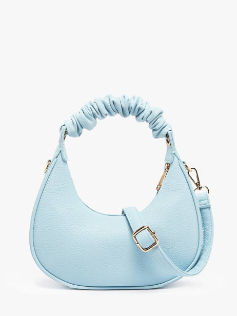 Sac BandouliÃ¨re Grained Miniprix Bleu grained A9108 vue secondaire 3