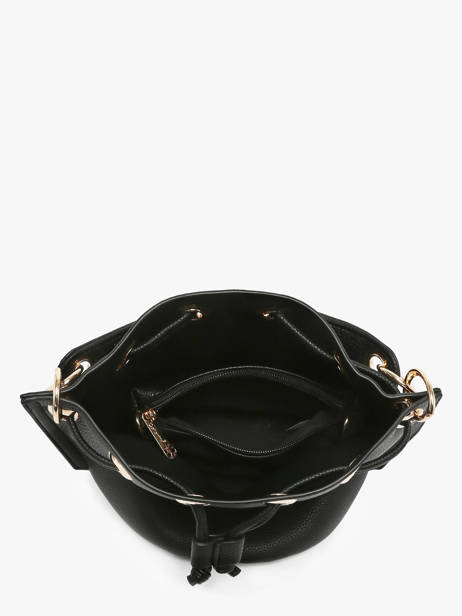 Sac Porté Main Grained Miniprix Noir grained KL62050 vue secondaire 2