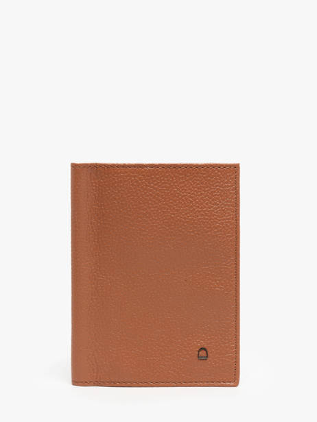 Ã‰tui Passeport Madras Cuir Etrier Marron madras EMAD025