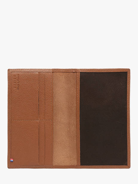 Porte-chÃ©quier Madras Cuir Etrier Marron madras EMAD905 vue secondaire 1