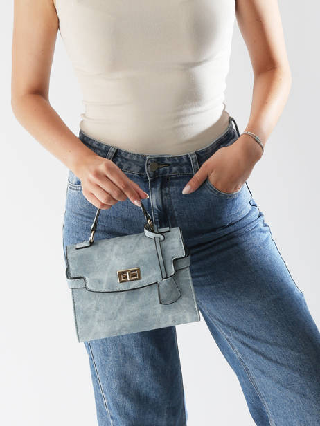 Sac Porté épaule City Jeans Miniprix Bleu city jeans 5 vue secondaire 1