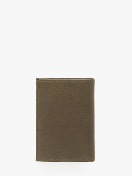 Portefeuille Porte-monnaie Oil Cuir Etrier Vert oil EOIL5007 vue secondaire 2