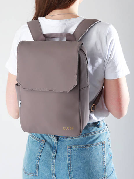 Sac Ã  Dos Cluse Marron backpack CX045 vue secondaire 1