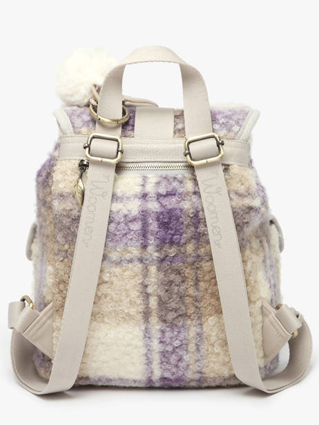 Sac à Dos Alyssum Woomen Violet alyssum WALS03 vue secondaire 4