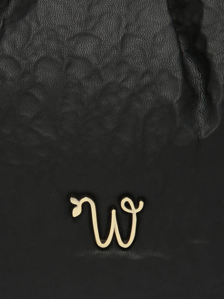 Sac Bandoulière Alizier Woomen Noir alizier WALI03 vue secondaire 5
