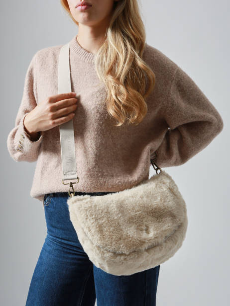 Sac Bandoulière Olivier Polyester Woomen Beige olivier WOLI11 vue secondaire 1