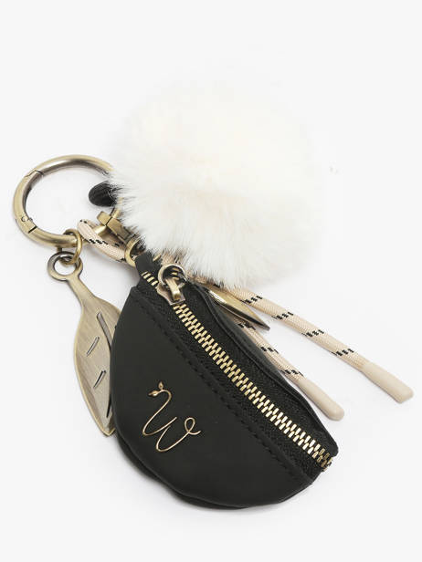 Bijoux De Sac Woomen Noir crocus WCRO94 vue secondaire 1