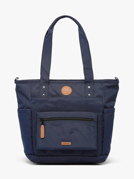 A4 Size Shoulder Bag Adventurer Recycled Polyester Cabaia Blue adventurer TOTEBAGM