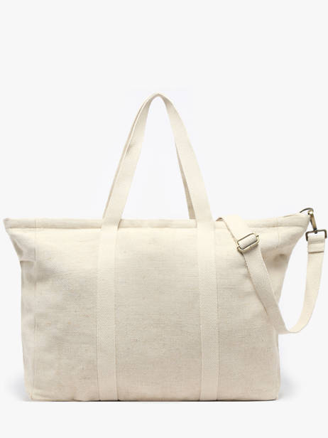 Shoulder Bag Jute Burlap Hindbag Beige jute JU other view 3