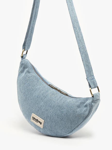Shoulder Bag Denim Cotton Hindbag Blue denim DE other view 1