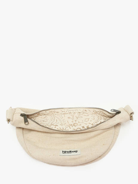 Shoulder Bag Jute Cotton Hindbag Beige jute JU other view 2