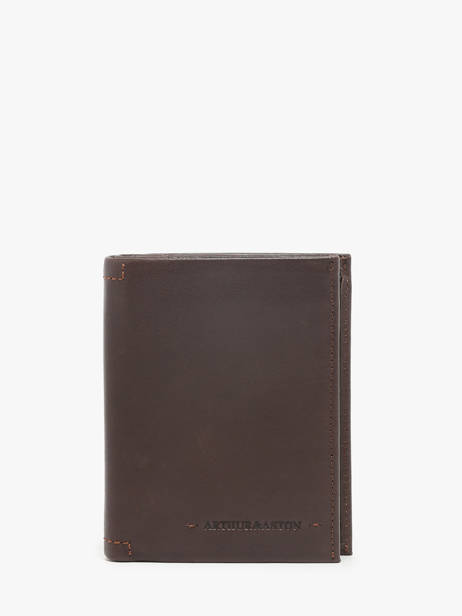 Leather Johany Wallet Arthur & aston Brown johany 127