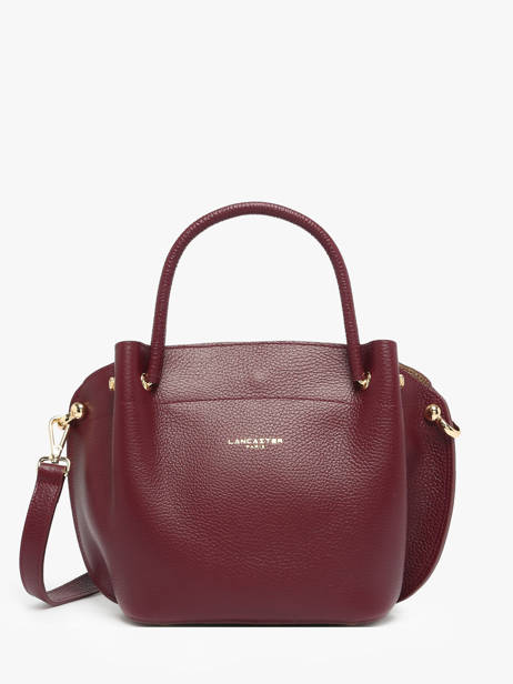 Sac à Main Foulonne Double Cuir Lancaster Rouge foulonne double 18