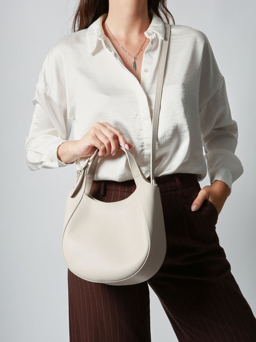 Longchamp Le foulonné Sacs porté main Beige