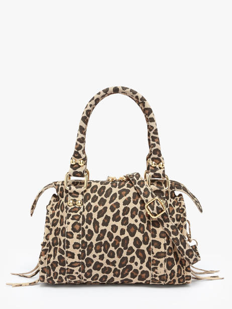 Shoulder Bag Velvet Leopardo Leather Milano Multicolor velvet leopardo VL24093 other view 4