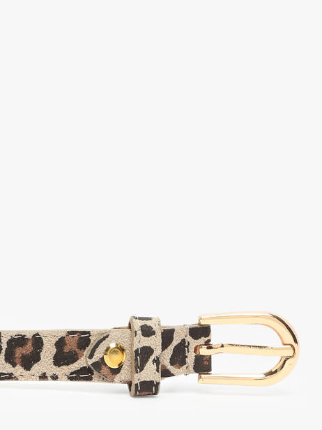 Belt Leather Milano Multicolor velvet leopardo VL25068 other view 1
