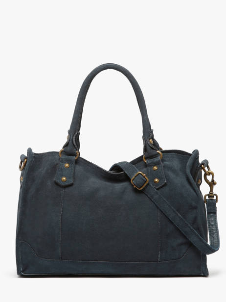 Sac à Main Houston Cuir Basilic pepper Bleu houston BHOU22 vue secondaire 3